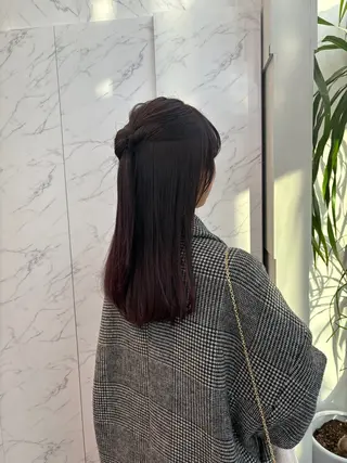 ヘアアレンジ miu /透明感カラーのヘアスタイル