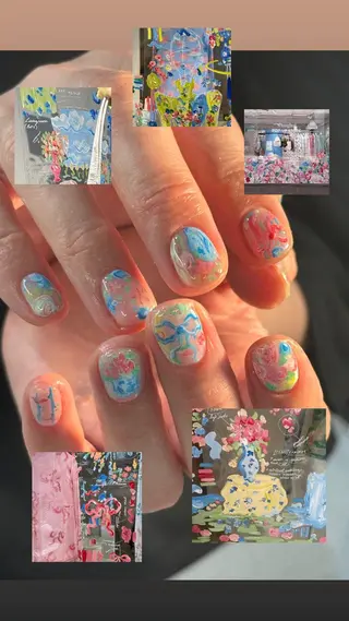 ネイル nail atelier 泡沫 utakata所属・ナカジマミナミ ﾈｲﾘｽﾄのネイルデザイン