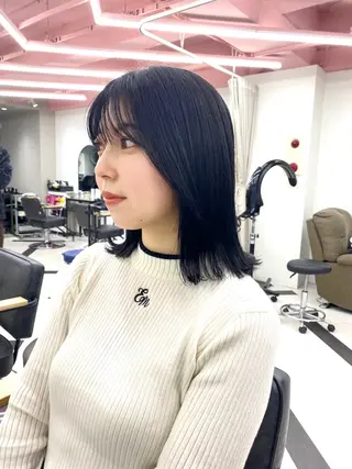 ミディアム emu所属・けいこ🍊ニュアンス ネイル/個性派ネイルのネイルデザイン