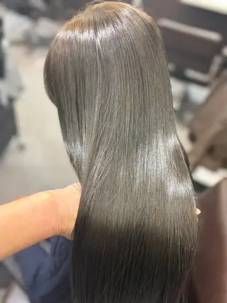 ロング カラー 韓国×髪質改善カラー 💎hinaのヘアスタイル