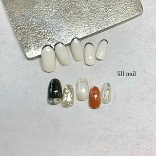 ミディアム pllia beautyのネイルデザイン