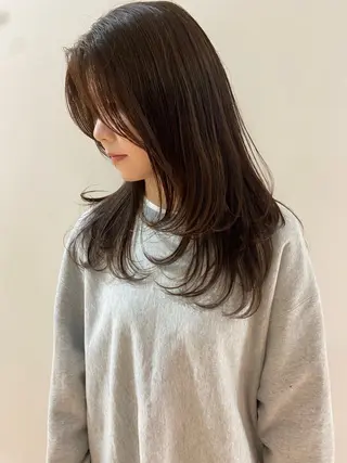 ロング カラー nambu-GARDEN所属・上田 昂雅のヘアスタイル