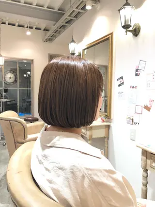 ショート 【脱白髪染め】【髪質 改善】仲井槙一のヘアスタイル