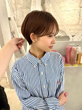 ショート 骨格診断で絶対可愛い ✨丸みショート✨凌弥のヘアスタイル