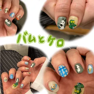 ネイル 爪の絵描き屋　ミテネイル所属・爪の絵描き屋 ミテネイルのネイルデザイン