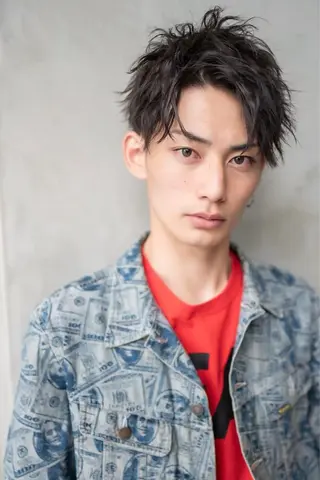 ショート パーマ メンズ soen所属・⚡メンズパーマフ ェードカットTomyのヘアスタイル