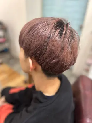 ショート メンズ CECIL hair なんば店所属・メンズパーマ 艶髪☆店長☆有馬のヘアスタイル