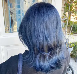 セミロング カラー 小嶋 秀明/ 本物の髪質改善⭐️のヘアスタイル