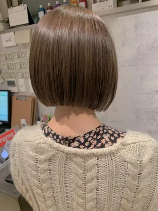 ショート 髪質改善will hairdesignのヘアスタイル