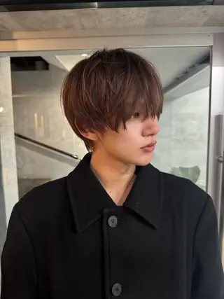 カラー メンズ NOOS omotesando所属・あなたのお悩み改善" You"💚❤️💛のヘアスタイル