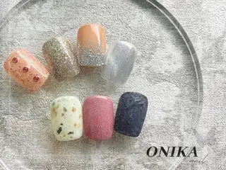 ネイル ONIKA Nail 青山通り店所属・ONIKA Nail 表参道A4徒歩2分のネイルデザイン