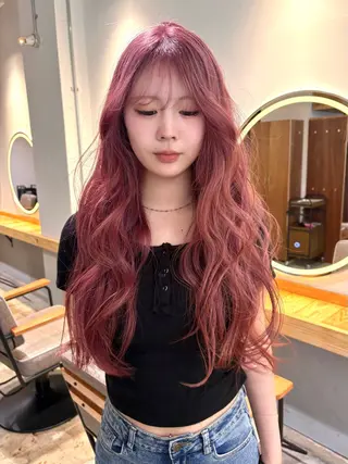 ロング Fev YUZUのヘアスタイル