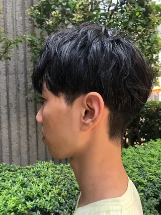 ショート メンズ 高山🐬髪質改善 池袋で縮毛矯正のヘアスタイル