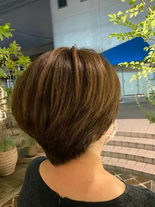 ショート カラー 小田切 裕輝のヘアスタイル
