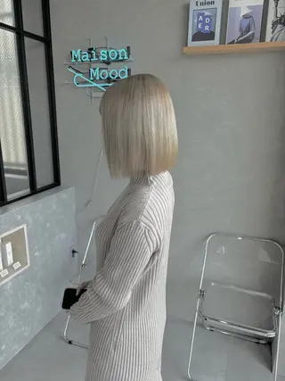 ショート カラー 長谷川 湧のヘアスタイル