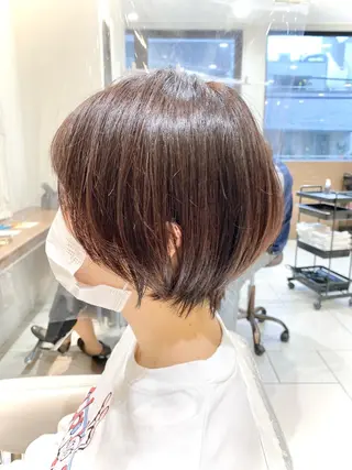 ショート カラー 横山 直輝のヘアスタイル