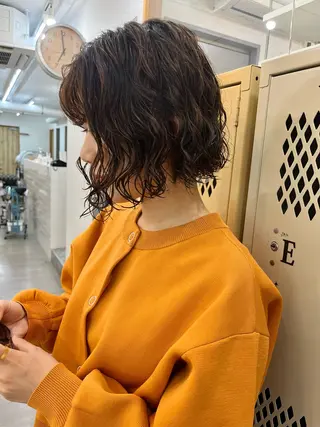 ショート パーマ 🌼sunc HINAMI🌼のヘアスタイル