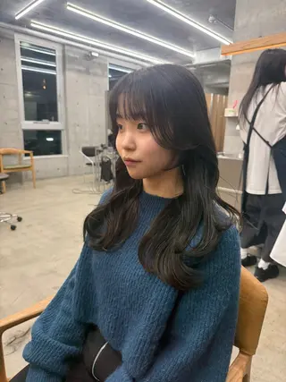 ロング カラー 誰よりも丁寧なカット 🍀小林輝のヘアスタイル