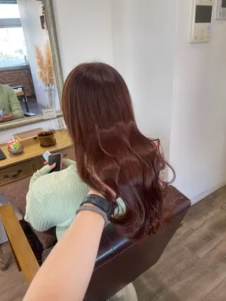 ロング カラー Felice Erikaのヘアスタイル