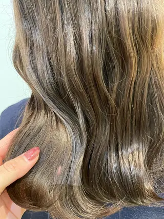 カラー 髪質改善カラー🤍 エクステ✨君島由実子のヘアスタイル