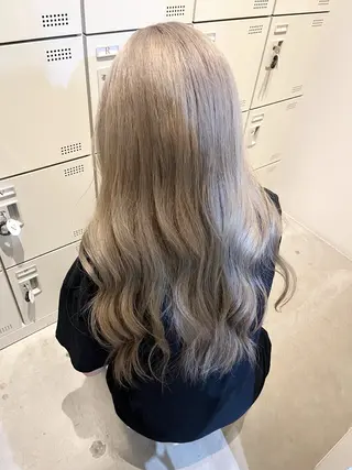 ロング カラー 中津/梅田/赤み消し /髪質改善/愛芽のヘアスタイル