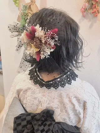 ヘアアレンジ 西 めぐみのヘアスタイル