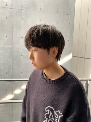 ショート メンズ おしゃれパーマ メンズ特化/みーまんのヘアスタイル