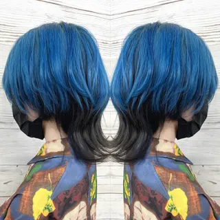 ショート カラー ヘアアレンジ 枝毛カット＆髪質改善 満足NO.1岡しゃんのヘアスタイル