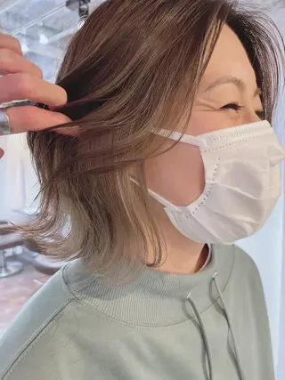 ミディアム カラー eyl ~ｴｲﾙ~所属・赤味消し髪質改善特化 🫧eyl西梅田🫧のヘアスタイル