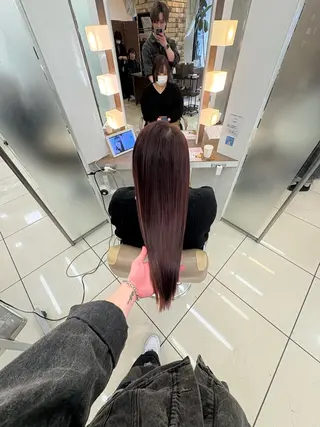 メンズ特化 センターパート特化のヘアスタイル