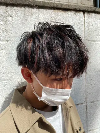 ミディアム 渋谷 メンズヘア⭐️ タニグチヨシユキのヘアスタイル