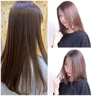 セミロング DiMPlE  【ディンプル】 越谷/越谷駅前所属・ショート/似合わせ みやじまのヘアスタイル