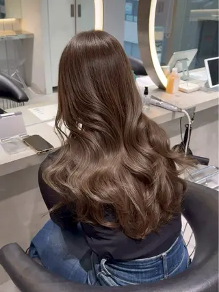 ロング カラー パーマ 💎髪質改善💎 LondMeliaのヘアスタイル