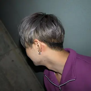 ショート カラー メンズ 髙橋 功誠のヘアスタイル