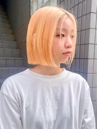 ミディアム カラー ショート/ボブ 🌟齋藤ほのかのヘアスタイル