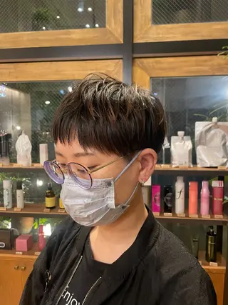 ショート mashu北堀江店所属・似合わせカラー/ 堀江美容室/レミ🎀のヘアスタイル