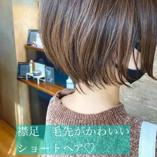 ショート カラー kiki所属・中田 敏明のヘアスタイル