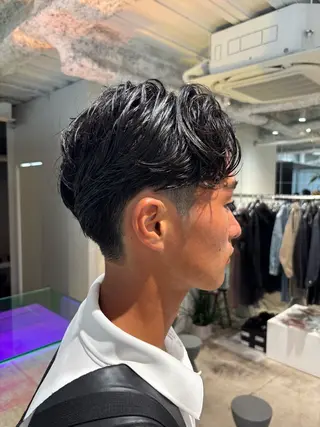 メンズ ANY/須田 麻人/ハードパーマのヘアスタイル