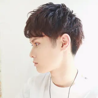 ショート パーマ メンズ 💙あかみね 💙（mine）のヘアスタイル