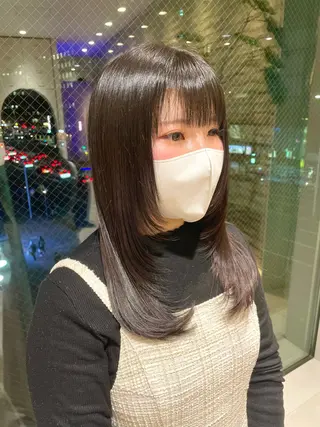 セミロング 【髪質改善】 TAIGA🐯のヘアスタイル