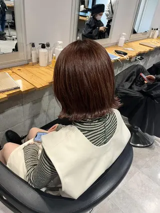 カラー 淡めベージュ🤎ショ ート🤎Kiyokaのヘアスタイル