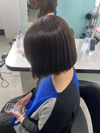 ミディアム みう/仙台/暖色/ 艶髪/顔周りカット/のヘアスタイル