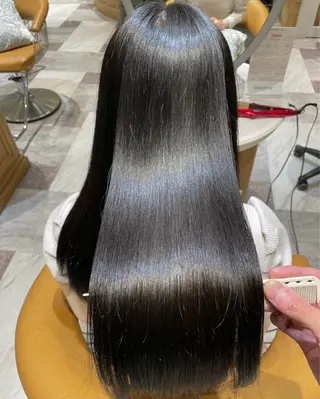 ロング カラー ❤️ブリーチなし💚 ダブルカラー平野実花のヘアスタイル