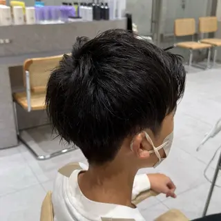 ショート メンズ 韓国レイヤー｜ 透明感カラー｜ココナのヘアスタイル