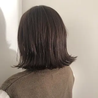 ミディアム カラー ボブレイヤー/ カラー診断/Amiのヘアスタイル