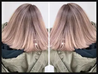 ミディアム カラー パーマ ヘアアレンジ メンズ キッズ ネイル マツエク・マツパ 酸性ストレート 髪質改善大槻勇樹のヘアスタイル