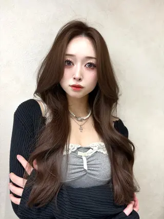 セミロング 谷川が作る熊本1🥇 レイヤーカットのヘアスタイル