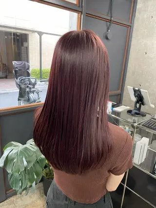 ロング レイヤー/透明感 カラー ☽EMIRIのヘアスタイル