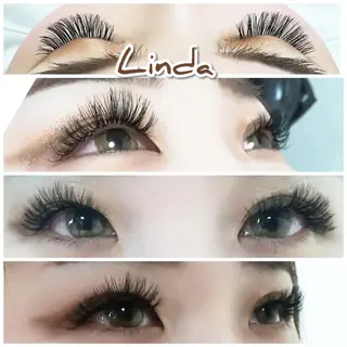 マツエク・マツパ linda lashesのマツエク・マツパデザイン