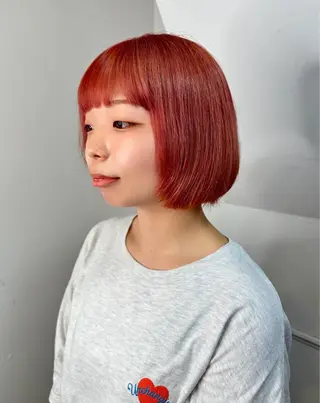 カラー 艶髪カラー/レイヤ ー支持No.1renのヘアスタイル